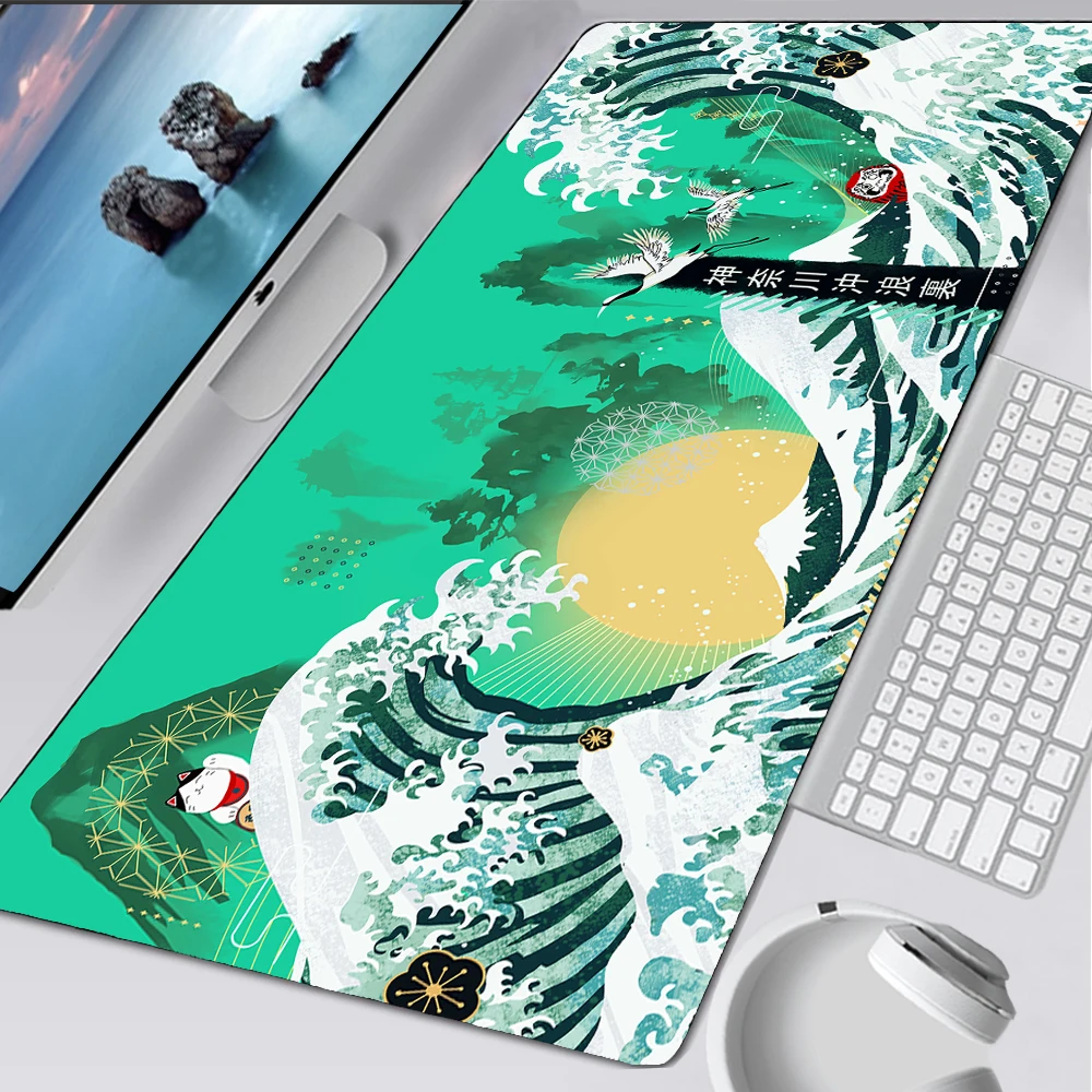 

green mouse pad Computer mouse pad gamer accessories mousepad anime slipmat 900x400 large mousepad Xxl mouse pad mousepad anime