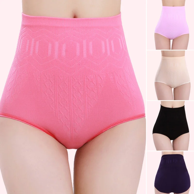 

Womens High Waist Briefs Underwear Shapewear Panty Control Slim Tummy Body Shaper Butt-lift Fitness Underpants Elastic Lingeries