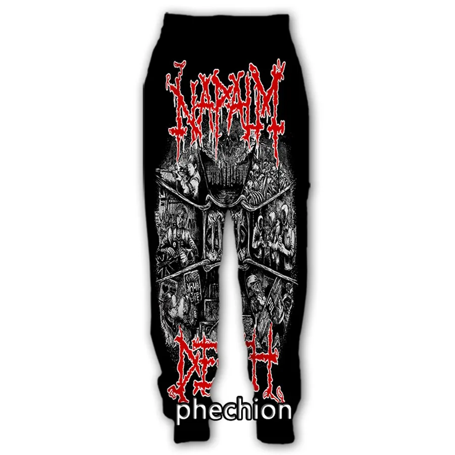 Phechion новинка Мужская/женская одежда Napalm Death с 3D принтом модная Толстовка длинным