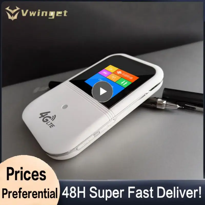 

2/3/5PCS Mini Convenient Wifi Router Palm Size Fits 2400 Mah Battery Router Transmission Rate Quickly Portable Router