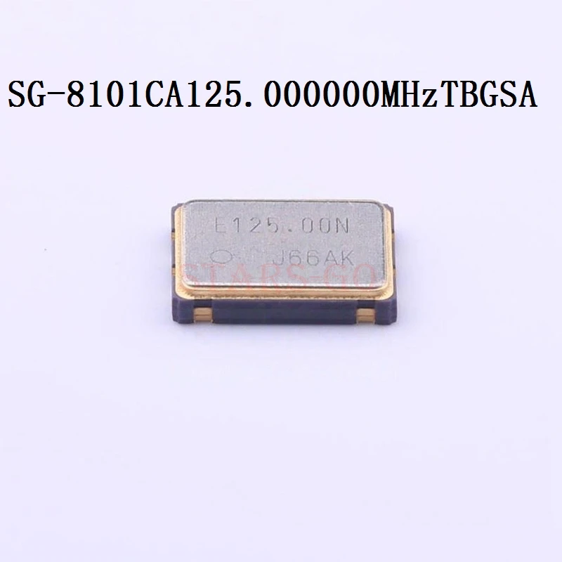 10PCS/100PCS 125MHz 7050 4P SMD 1.8~3.3V 15ppm -40~+85℃ SG-8101CA 125.000000MHz TBGSA Pre-programmed Oscillators