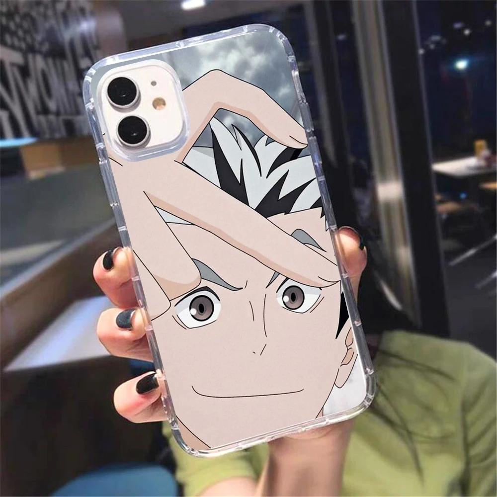 Чехол для телефона с Аниме Haikyuu старшей школы волейбола хинаты кагеяма тобио iPhone