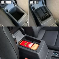car center console tray armrest storage box organizer stowing tidying accessories for golf 7 golf mk7 vii 5g gt i r 2013 2017