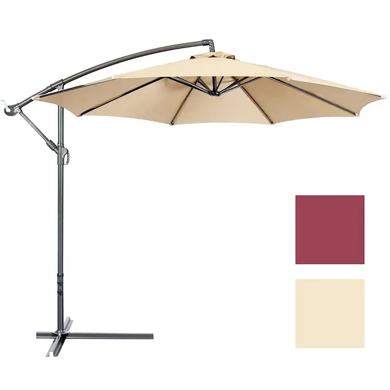

3M Waterproof Umbrella Canopy Summer Beach Umbrella Canopy Cover Outdoor UV Protection Umbrella Canopy (Only Umbrella Canopy)