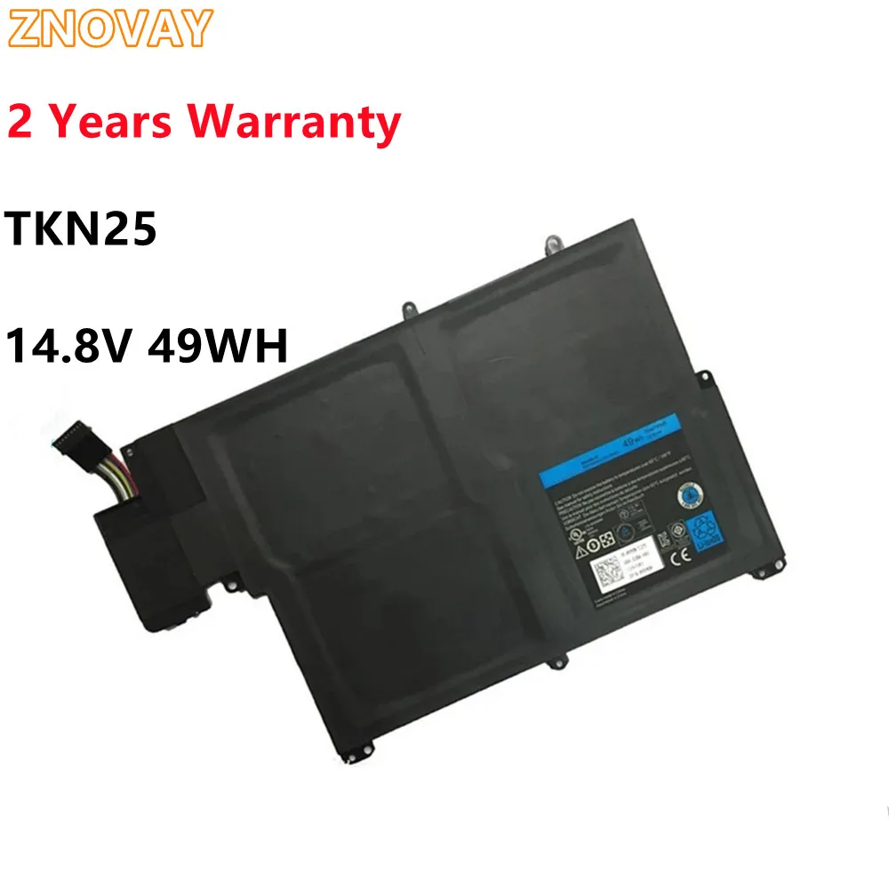 Znovay Tkn25 153549d1528b 15-3546d-1108b 15 Vostro 3000 V3360 Bateria para Dell Vostro 3360 Inspiron 5323 13z5323 14.8v 49wh