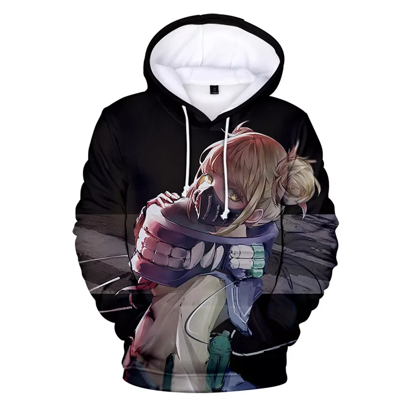 

2023New Toga Hoodie Men Women Fashion Casual 3D Printed Hooded Sweatshirts 2020 New Anime My Hero Academia Cosplay Pullovers