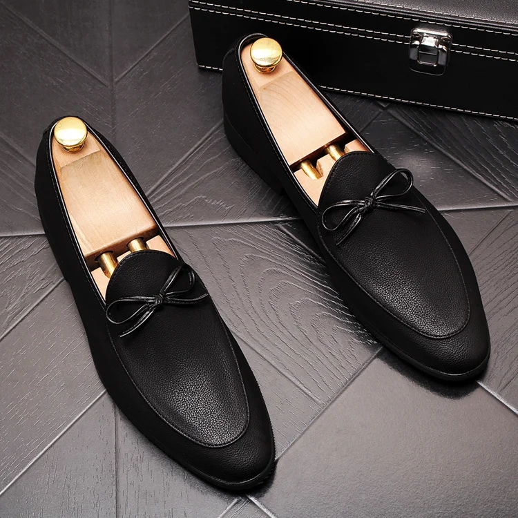 

Men Casual Shoes 2022 Autumn new Leather Fashion Sneakers Hip Hop flats Board Shoes Chaussure Homme