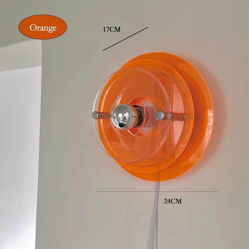 

Настенные светильники Qing An ZQZ, круглые, акриловые, 220В
