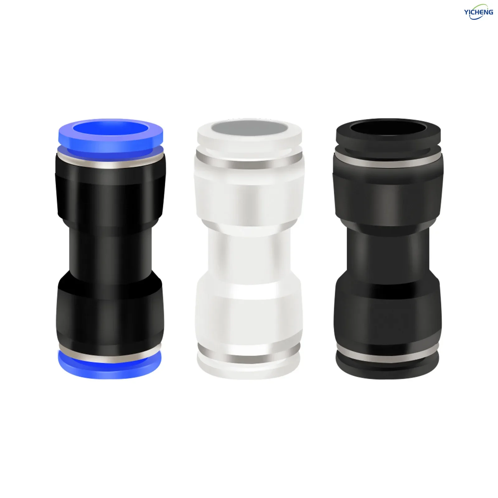 ПНЕВМАТИЧЕСКИЙ шланговый соединитель YICHENG прямой 2 направления наружный диаметр