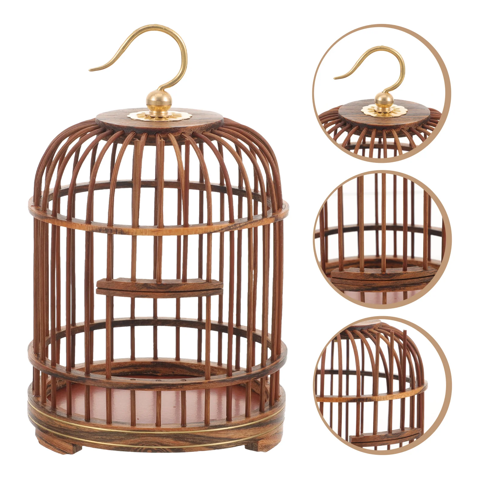 

Pet Cage Birdcage Reptile Terrariums Wood Birdcages The Hanging Vintage Nest Decoration