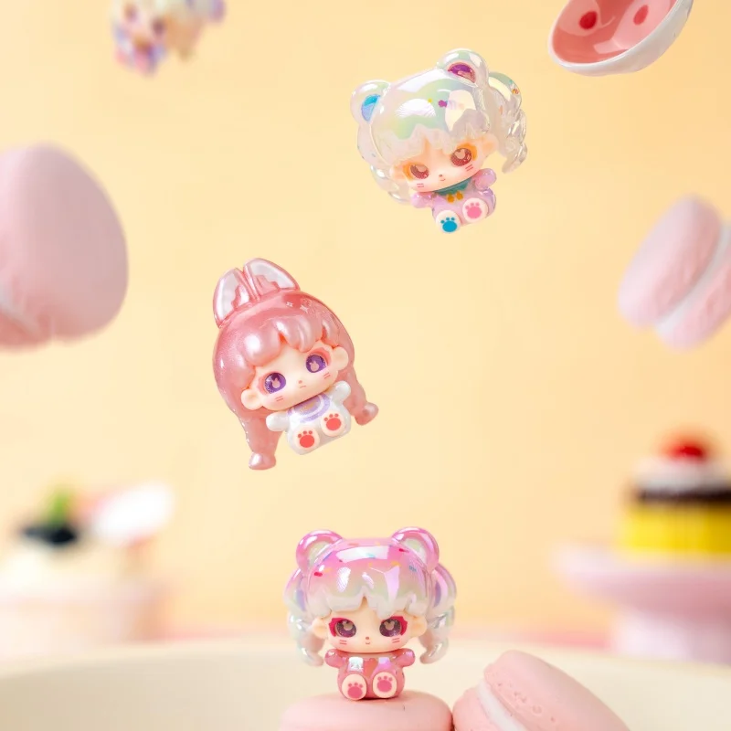 Фото Новинка! Официальная коллекционная мини-фигурка Wokii Sweet Station в слепом пакете — милые игрушки-украшения для рабочего стола, идеальный подарок. №3