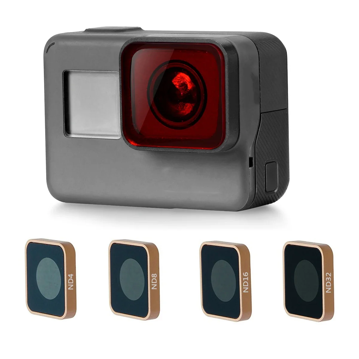 Нейтральная плотность ND4 ND8 ND16 Фильтры Набор фильтров защиты объектива