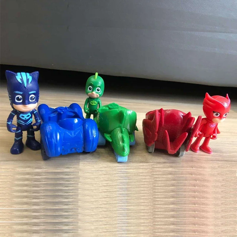 3 шт./набор Детские экшн-фигурки ниндзя