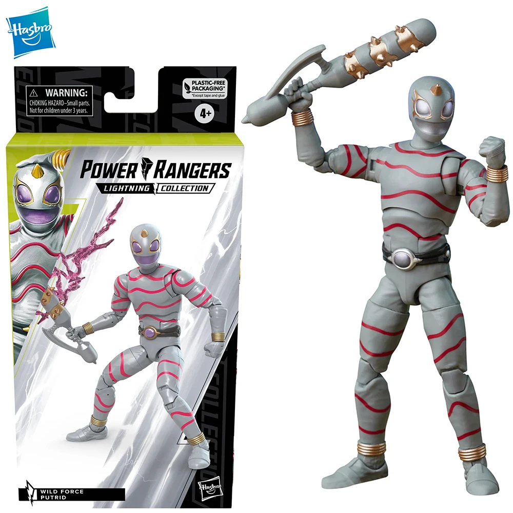 

[In-stock] Hasbro Power Rangers Lightning Collection Wild Force Putrid Original New 6-inch Action Figure Collectible Model Toys