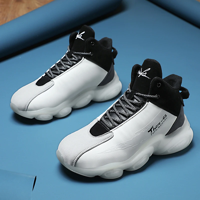 2022 Hot Sales Men's Basketball Shoes Men Non-slip Breathable Sneakers Women's High Quality Couple Sports Running Design Shoes