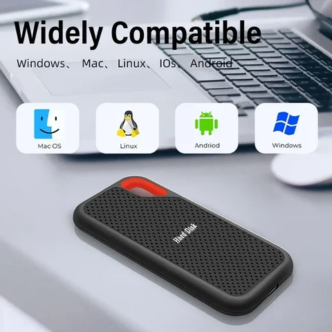 Оригинальный портативный твердотельный накопитель 128 ТБ USB3.1