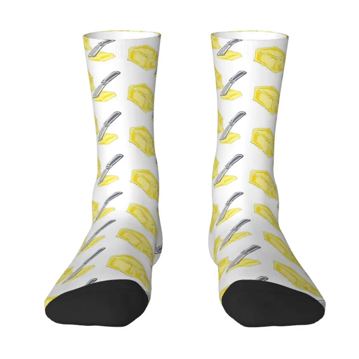 

Oh Butter Sock Socks Men Women Polyester Stockings Customizable Design