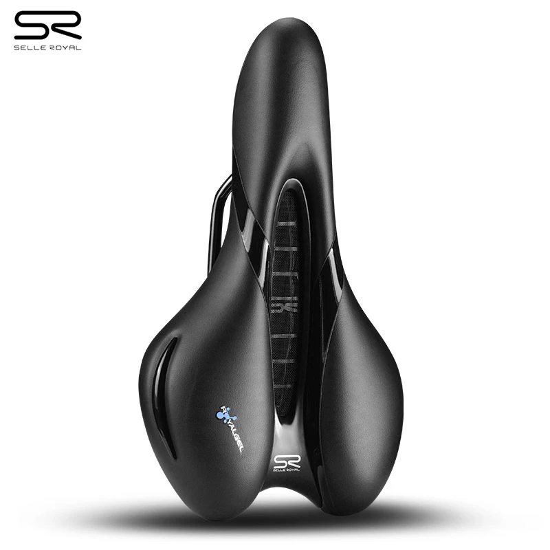 SELLE ROYAL Italy Cycling MTB Bike Bicycle Rail Hollow PU Saddle Breathable Cool Soft Royalgel TM Silicone Bicycle Accessories