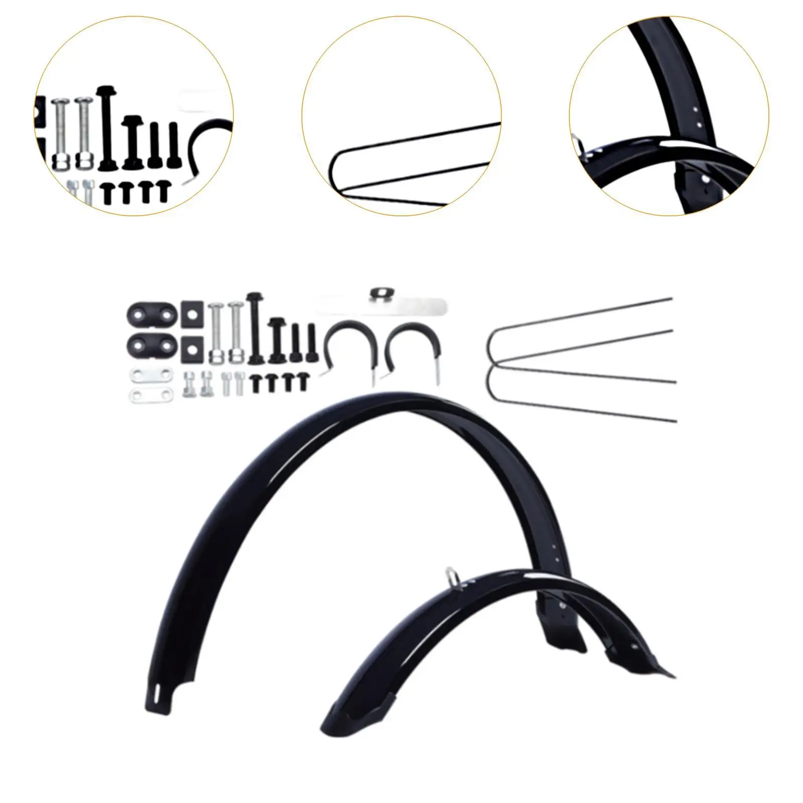 Велосипедные брызговики заменяют передние и задние крылья велосипеда