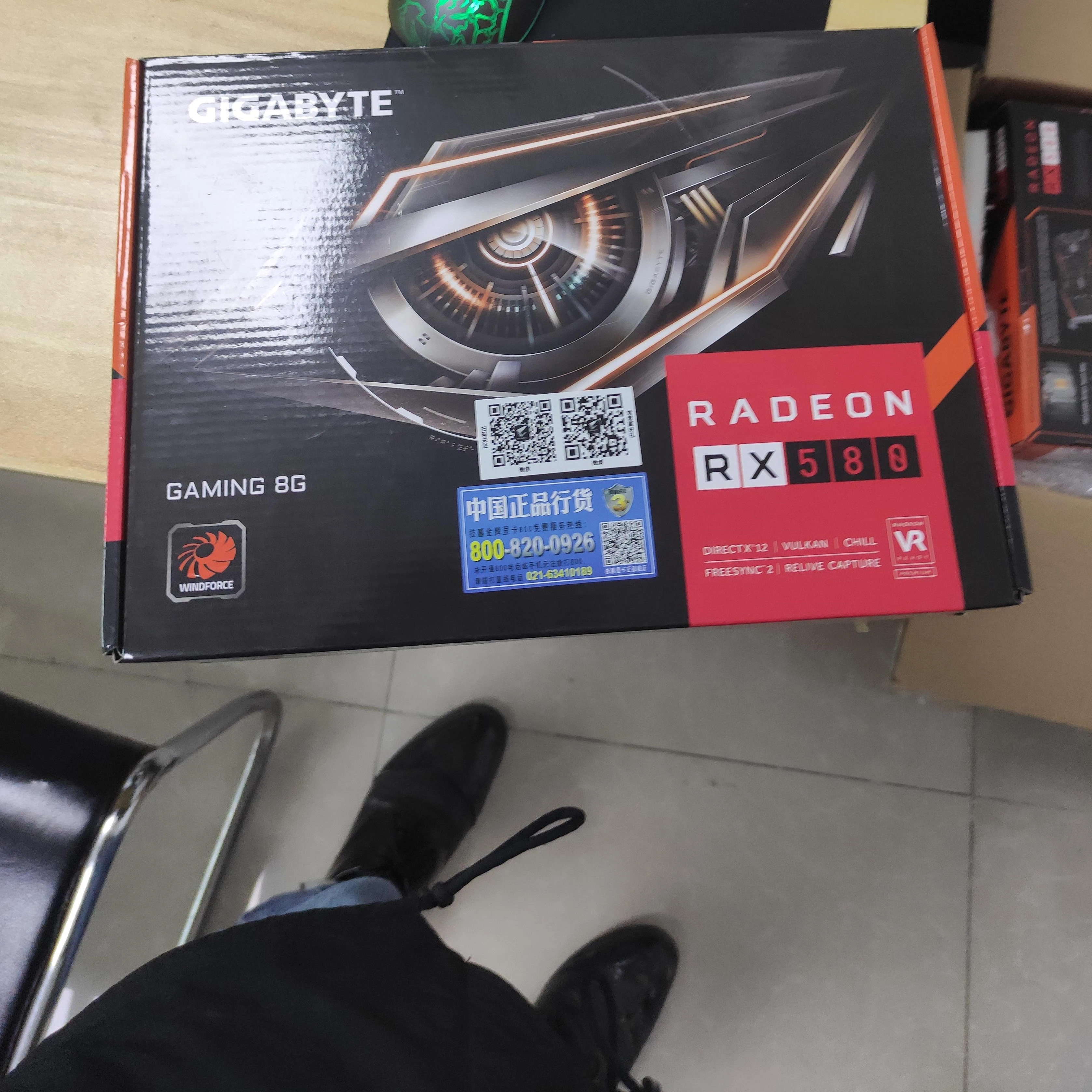 

Оригинальная и совершенно новая Видеокарта Gigabyte RX550 4G и RX580 8G, видеокарта высокого качества VGA