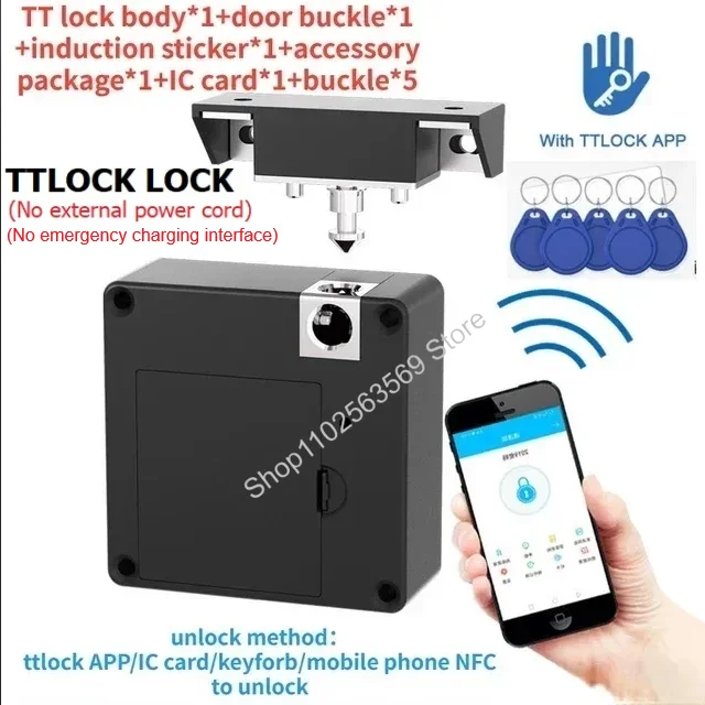 

Умный деревянный дверной замок TTlock