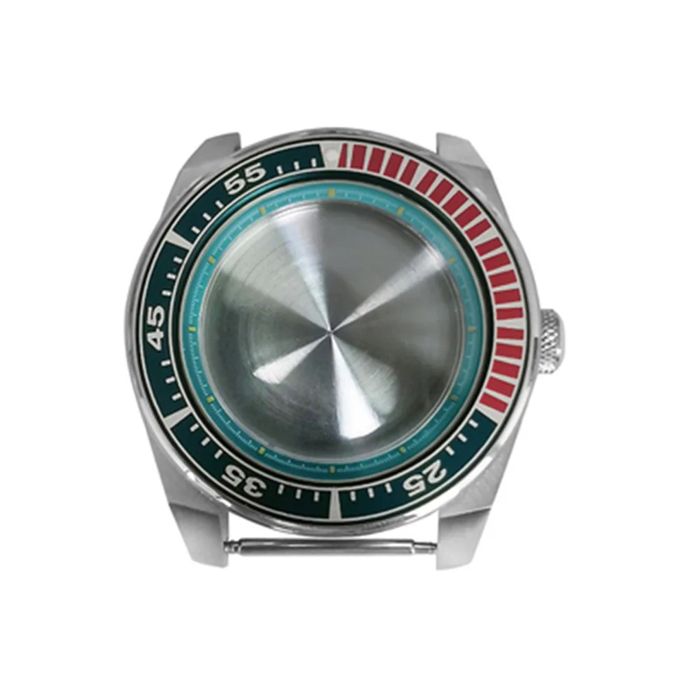 316L Stainless Aluminum Bezel Case Sapphire Handles Suitable NH35/36 Movement