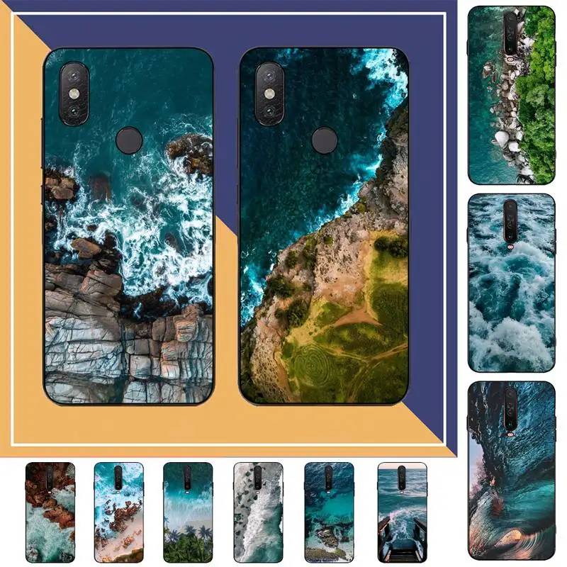 

Mountain Sea Beach Phone Case for Redmi Note 8 7 9 4 6 pro max T X 5A 3 10 lite pro