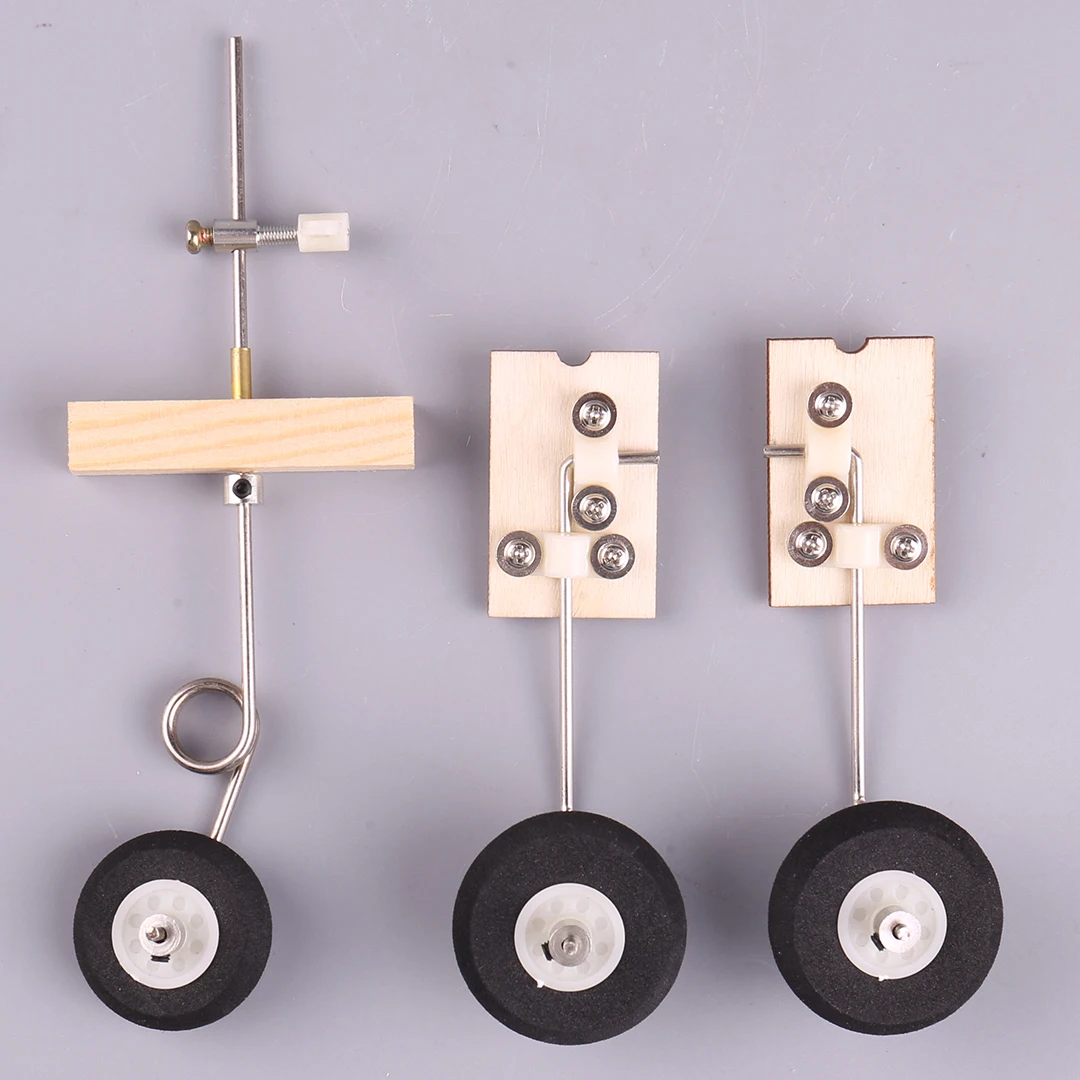 Плата SU27 KT Металлическое шасси самолета с передним колесом рулевое колесо для