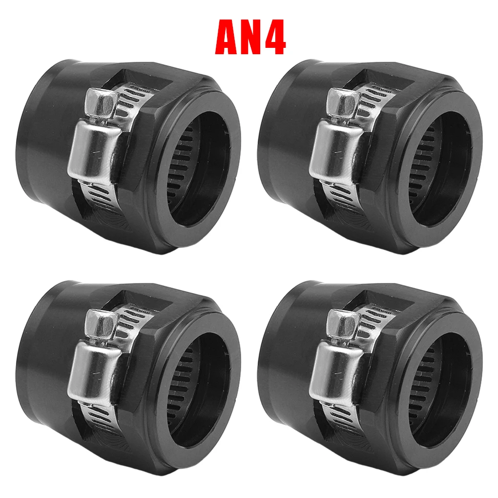 

4 шт. AN4 AN6 AN8 AN10 AN12 Автомобильный финишер шланга Зажим радиатора Модифицированный зажим для топливной трубы Пряжка Универсальные хомуты для шланга Финишер масляного конца