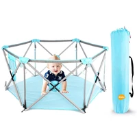 foldable baby playpen indoor toy pool barrier baby safety fence for kids tent toys 145x130 centimeter ocean balls play pool