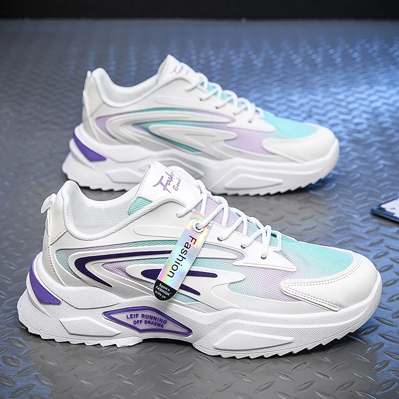 

2022 Spring and Summer New Comfortable and Breathable Student Running Shoes Fashion Trend Korean Men's Casual Shoes