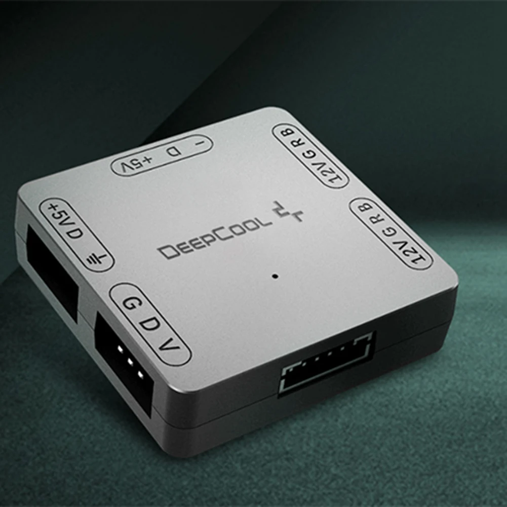 Конвертер DEEPCOOL RGB от 5 В до 12 концентратор передачи интерфейс SATA магнитная