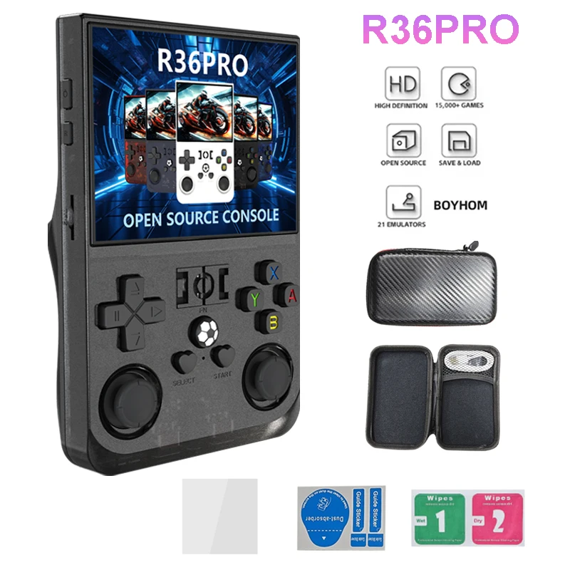 R36PRO Портативная игровая консоль 64/128 ГБ