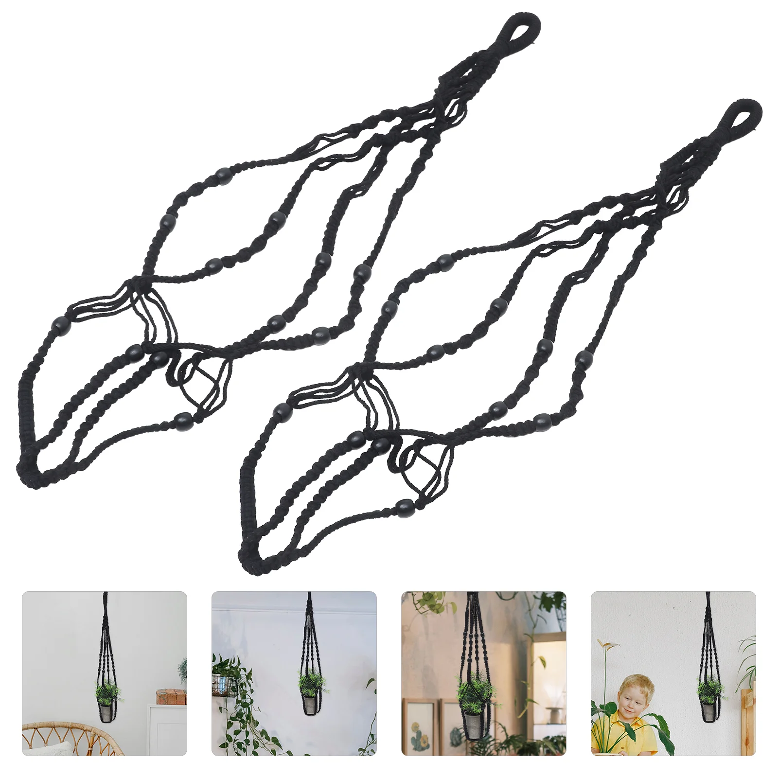 

2 pcs Macrame Hanger Small Macrame Hangers