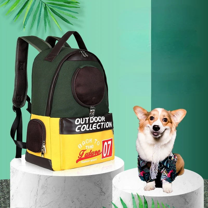 

Pet Backpack Cat Bag Carry Breathable Foldable Oxford Dog Supplies Big Space Heat Dissipation Pet Accessories Pet Supplies
