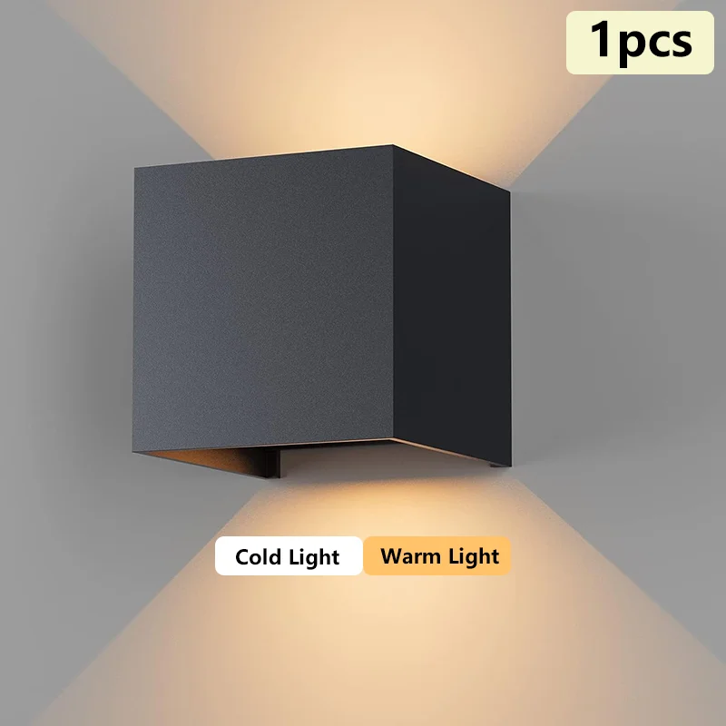 

MING&BEN Настенный светодиодный светильник IP65 теплый/холодный белый