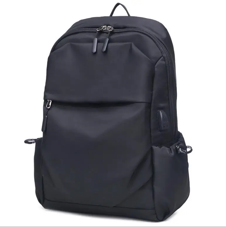 

2023 New Backpack Backpack Solid Color Travel Bag Large Shoulder Bag Student School Bag