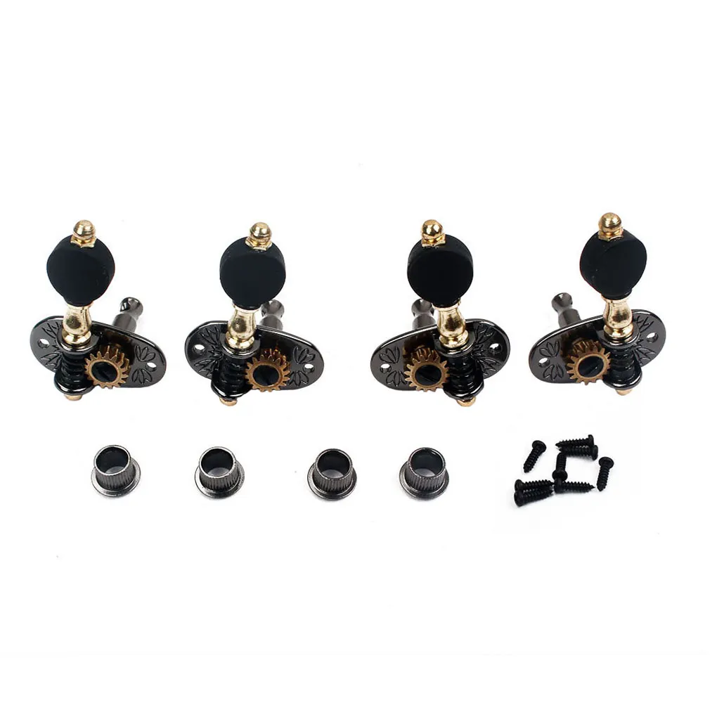 

Locking Key Button Good Friction Adjustable Lightweight Tuning Plugs Coated Surface Tuners High Strength Guitar Accessories