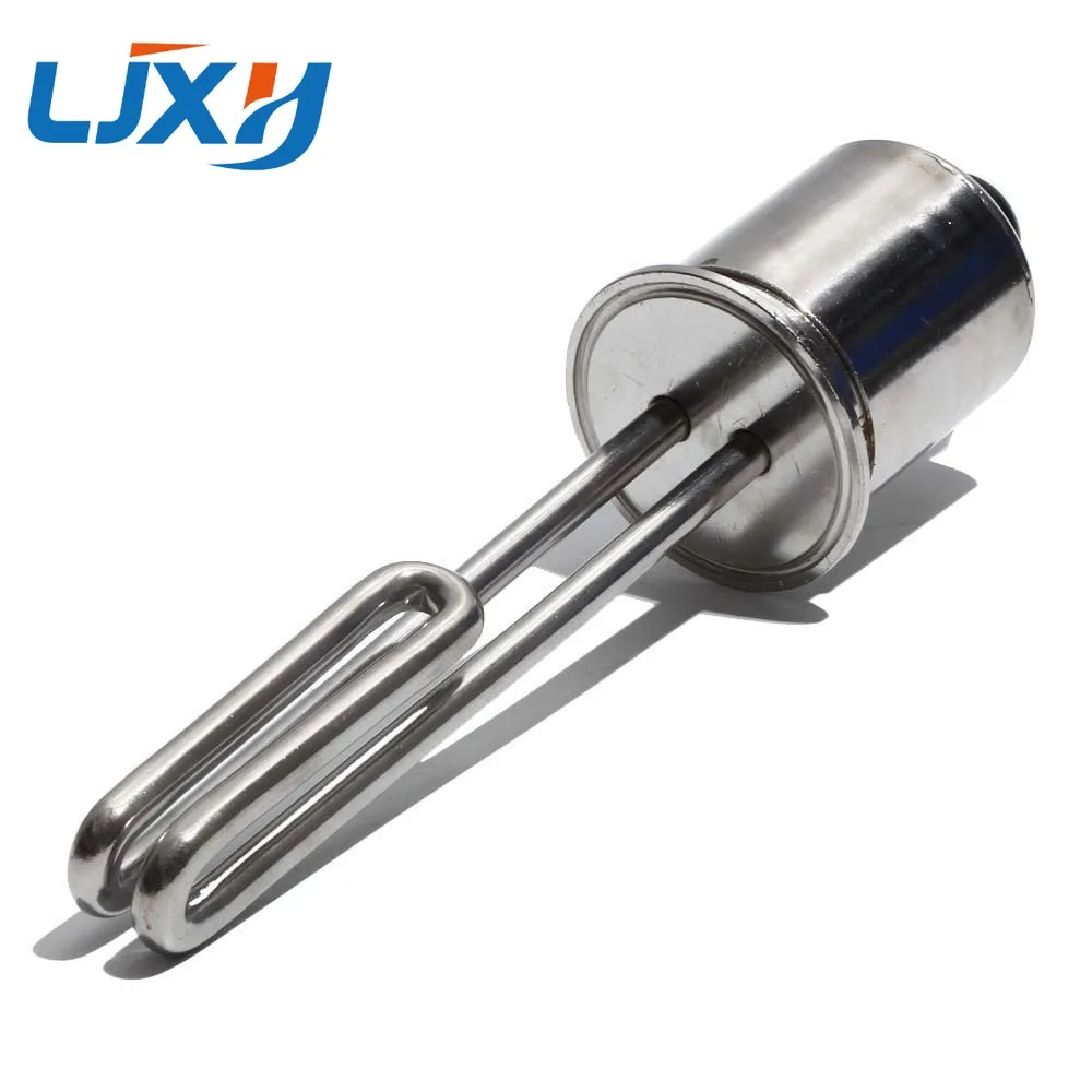 

LJXH 2-дюймовый (OD64) трехзажимный 120 в 2500/3500/4500/5500/6500 Вт складной нагревательный элемент, электрический водонагреватель с низкой плотностью