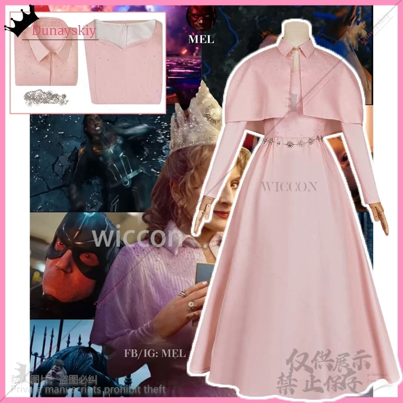 Аниме фильм Agathaa косплей костюм Лилии для женщин и девочек розовое платье Лолита