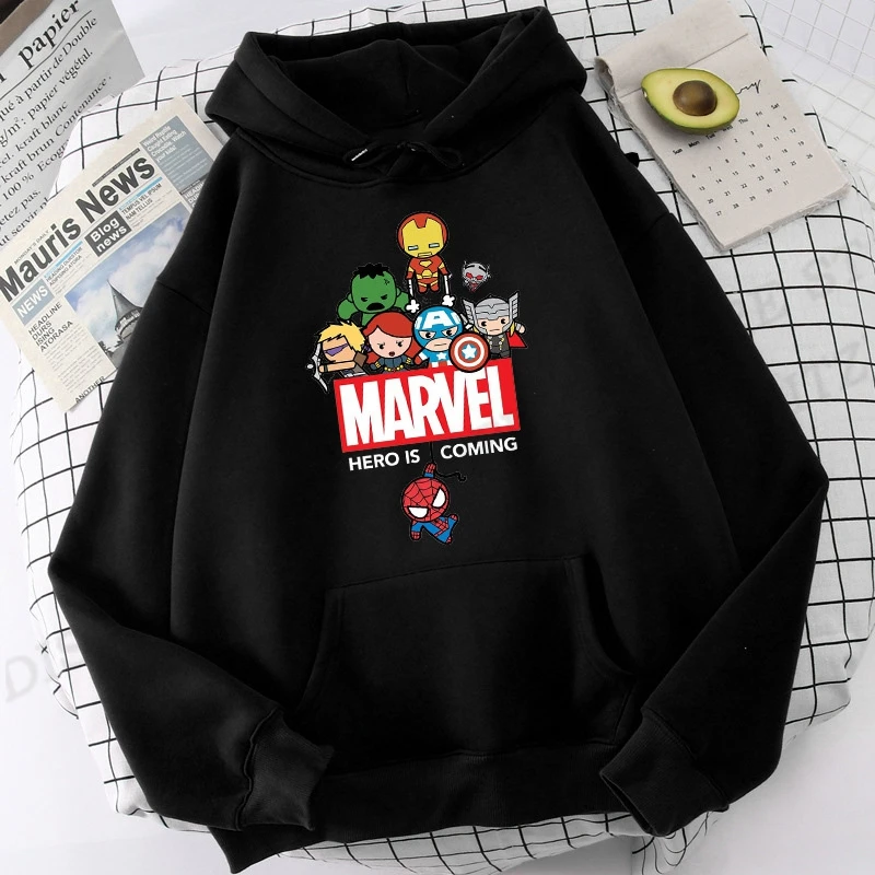 

Marvel Hoodie Men Women Fashion Oversized Hoodies Kids Superhero Hoodie Boy Coat Women Sweats Anime Game Sweats Unisex