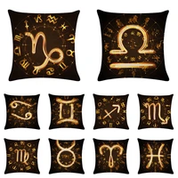digital printed constellation style cushion cover pillowcase for home decor sofa car bed pillow cover 45x45cm zy1232