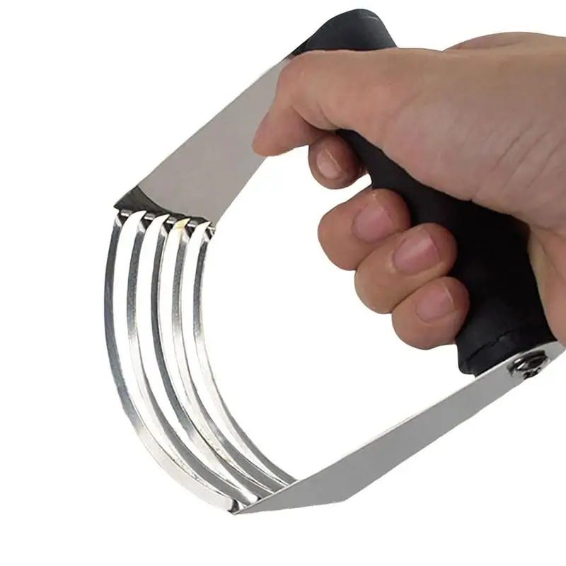 

Stainless Steel Pastry Blender Flour Powder Cream Oil Mixing Machine Dough Cutter Manual Kitchen Whisk Tool Baking Pastry Tools