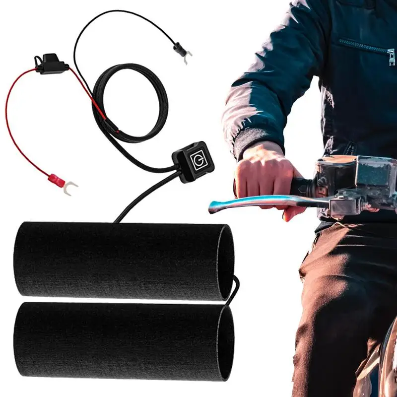 

12V Intelligent Heated Grips Motorcycle With Three Gear Control Winter Electric Handlebar Grips Handle Motorcycle/Bike/ATV