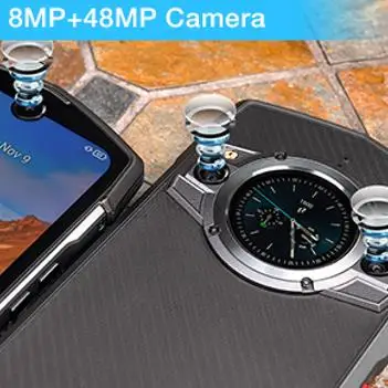 Unihertz-1 Ticktock (5G) Cpu Dimensity 700 120 Гц 6 3 дюйма Φ глобальная частота 8 + 128G три защитных