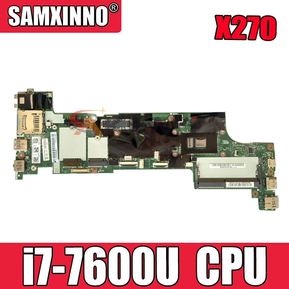 

Новая материнская плата DX270 для ноутбука Lenovo Thinkpad X270, процессор i7 7600U 100%, протестированная работа FRU 01HY506 01HY508 01LW715