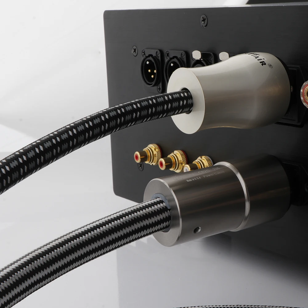 Krella CRYO-216 12AWG сетевой шнур питания переменного тока с позолоченным штепселем