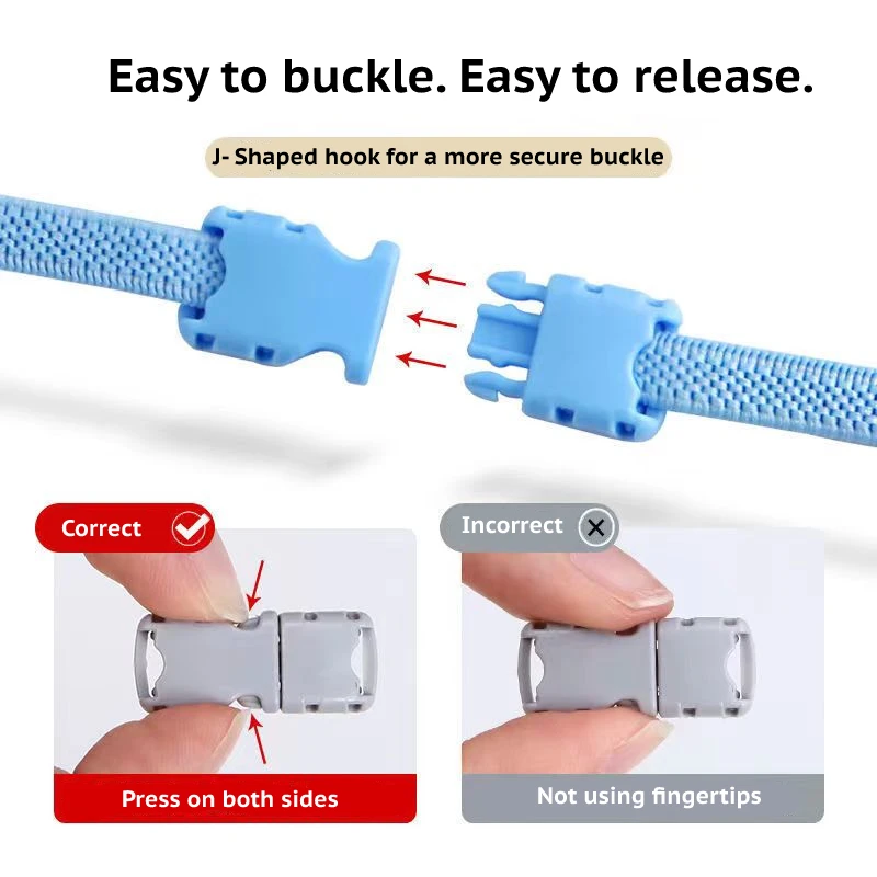 No Tie Elastic Shoelaces For Kids Adult Sneakers Shoelace  Automatic Fixer Quick Lazy Laces Shoe Strings Pink Red