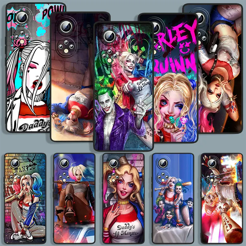 

Suicide Squad Harley Quinn Phone Case For Huawei Honor 7A 7C 7S 8 8A 8C 8X 9 9A 9C 9X 9S Pro Prime MAX Lite Black Cover