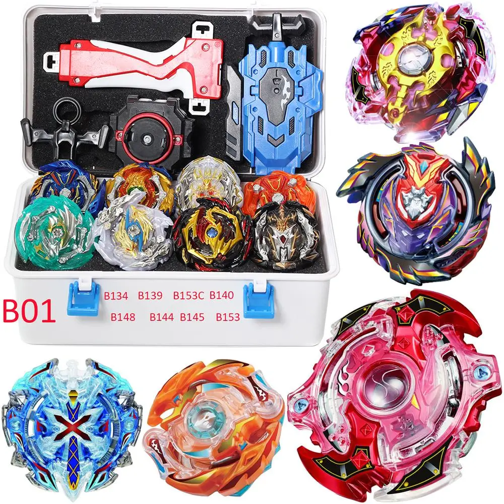 Фото Волчок Beyblade Burst с пусковым устройством Арена, металлический волчок Bey Blade Blades, игрушка bay blade №1